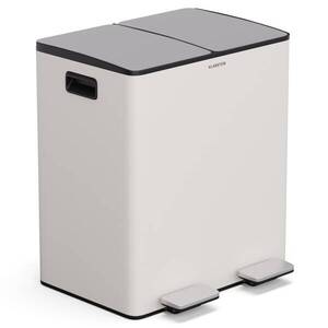 Imagine Klarstein EcoVista, coș de gunoi cu composter, 40 l + 3 l/coș + composter, Soft-Close