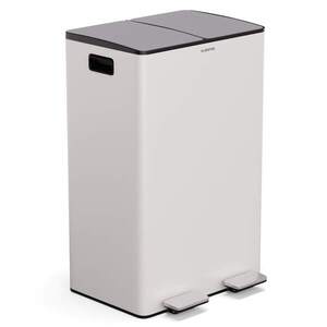 Imagine Klarstein EcoVista, coș de gunoi cu composter, 60 l + 3 l/coș + composter, Soft-Close