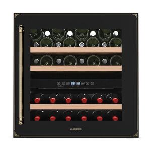 Imagine Klarstein Răcitor de vin Vinsider Victoria 36, 36 sticle, tactil, protecție UV, LED, silențios, 3 rafturi