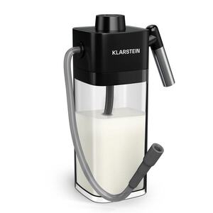 Imagine Klarstein Rezervor de lapte SteelPresso, accesorii practice, 0, 55 litri, transparent