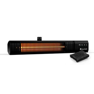 Imagine Blumfeldt Încălzitor radiant Gold Bar Slim 2000 W, 9 nivele, funcție WiFi, control tactil, telecomandă, IP 65