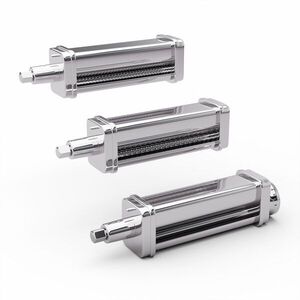 Imagine Klarstein Chiara atașament pentru paste | 3 funcții în 1 | 8 trepte | compatibil mașină de spălat vase | oțel inoxidabil | compatibil