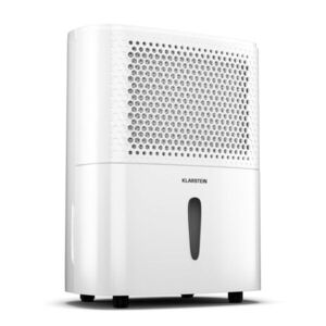 Imagine Klarstein DryFy 10L dezumidificator, 10 l/zi, 20-30m², 80 m³/h, timer, rezervor de apă, mobil