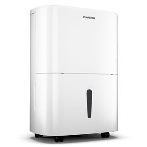 Imagine Klarstein DryFy 20L dezumidificator, 20 l/zi, 50m², 230 m³/h, timer, rezervor de apă, mobil