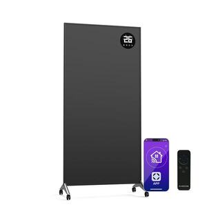 Imagine Klarstein Wonderwall Smart Bornholm Încălzitor cu infraroșu, 1200 W, Control inteligent