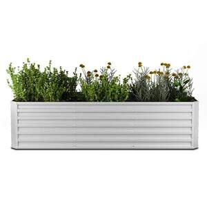 Imagine Blumfeldt High Grow Straight pat de grădină înălțat | 1.440 L | Ergonomic | Rezistent la intemperii | Structură deschisă a solului