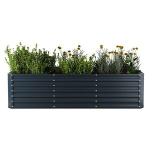 Imagine Blumfeldt High Grow Straight ghiveci, 1440 L, Ergonomic, Rezistent la intemperii, Bază deschisă