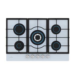 Imagine Klarstein Ignito Plită cu gaz cu 5 zone, 5 arzătoare, electrică aprindere, Wok, pentru gaz lichefiat sau natural