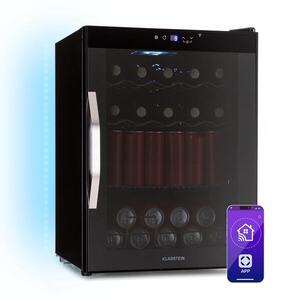 Imagine Klarstein Coachella 60 frigider Smart, Wifi, LED, 3 rafturi, Backlight, EEK E
