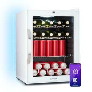Imagine Klarstein Coachella 60 Smart frigider, Wifi, LED, 3 rafturi, Iluminare de fundal, Clasa energetică E