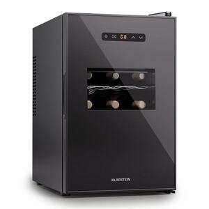 Imagine Klarstein Silent Vino 15 Uno, răcitor de vinuri, 41 l / 15 sticle, 5-18 °C, tactil
