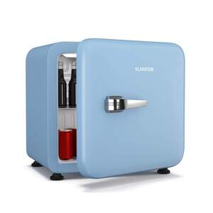 Imagine Klarstein Mini frigider Audrey Evo, 43 l, design retro, silențios, compact, 3 culori