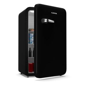 Imagine Klarstein Audrey Evo frigider, 112 l, design retro, silențios, compact, disponibil în 3 culori.