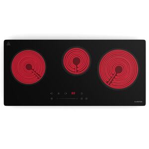 Imagine Klarstein CeramEase Slim VTC plită de gătit, vitroceramică, 3 zone de gătit, 5, 2 kW, touch control, cronometru