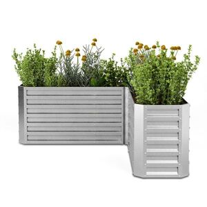 Imagine Blumfeldt High Grow pat ridicat | formă L | rezistent la intemperii | inoxidabil | robust | 742 L
