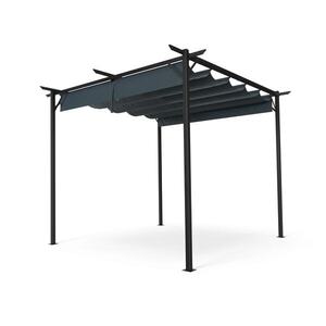 Imagine Blumfeldt Pergolă Pantheon Robust, 3x3 m, oțel vopsit electrostatic, rezistent la intemperii.