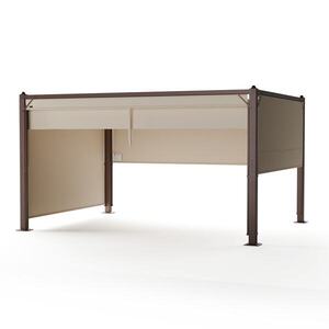 Imagine Blumfeldt Pantheon Cortina pavilion 3x4 m | rezistent la intemperii | aluminiu | vopsit în câmp electrostatic | rolete
