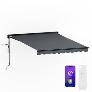 Imagine Blumfeldt CloudShade Markiză, Control inteligent, Protecție UV, Montare pe perete