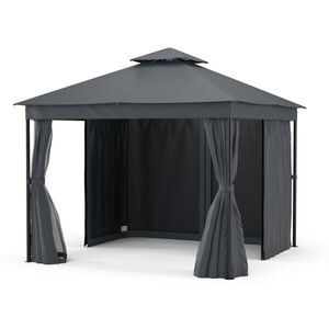 Imagine Blumfeldt Foișor Mondo Dual 3x3 cu acoperiș dublu și plasă pentru insecte