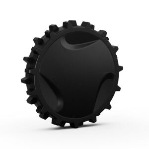 Imagine Roată spate pentru robotul de tuns iarbă Blumfeldt GrassConnect | Piesă de schimb robustă | Accesorii pentru robot de tuns iarbă
