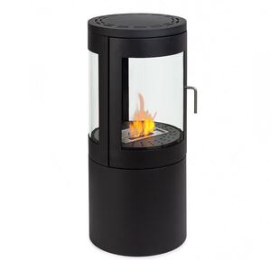 Imagine Blumfeldt Șemineu bio, Fiamme Circulo, șemineu cu etanol, arzător din oțel inoxidabil, 1, 2 litri, 4-6 h de ardere