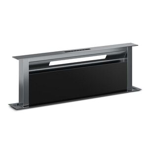 Imagine Klarstein Verosteel hotă încastrată minimalistă, puternică, clasa de energie A++ 907 m³/h 90 cm