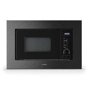 Imagine Klarstein Verosteel cuptor cu microunde încorporabil cu grill | 800 W grill | 700 W microunde | 60 cm