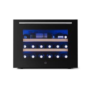 Imagine Klarstein Illuminosa wine cooler built-in | Modern | UV protection | 61 liters | 19 bottles | 60 cm