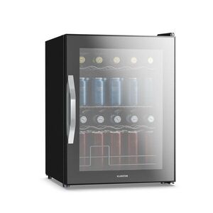 Imagine Klarstein Beersafe frigider pentru băuturi cu ușă din sticlă oglindă | 64 x 48 cm | Iluminare LED interioară