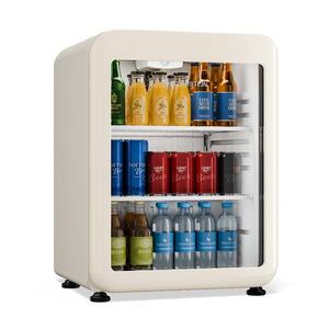 Imagine Klarstein Audrey Evo frigider pentru băuturi | 64 x 47, 5 cm | Iluminare LED internă | 85 W | 42 dB