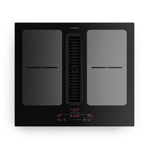 Imagine Klarstein Full House plită cu inducție cu hotă integrată | 4 zone de gătit | 7335 W | 530, 1 m³/h | 60 cm