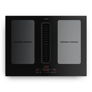 Imagine Klarstein Full House plită cu inducție cu hotă integrată | 4 zone de gătit | 7335 W | 530, 1 m³/h | 70 cm
