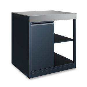 Imagine Klarstein WaldChef bucătărie outdoor | Dulap de bucătărie | Blat de lucru inox | Rezistent la intemperii | 90 x 90 cm