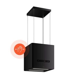 Imagine Klarstein Nexture hotă de insulă suspendată | A++ | 40 cm | 661 m³/h | Negru