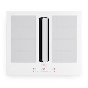 Imagine Klarstein Plită cu inducție cu hotă integrată ChefFusion | 4 zone de gătit | 7200 W | 504, 3 m³/h | 60 cm