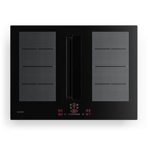 Imagine Klarstein Plită cu inducție ChefFusion cu hota | 4 zone de gătit | 7200 W | 504, 3 m³/h | 70 cm