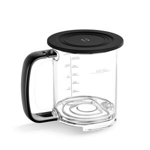 Imagine Klarstein Velaire recipient pentru gheață | 0, 6 litri | Tritan | Durabil | Capac din silicon | Rezistent la mașina de spălat vase