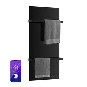 Imagine Klarstein Panou infraroșu HotSpot Crystal Smart | 800 W | 12 m² | Comandă tactilă și asistent vocal