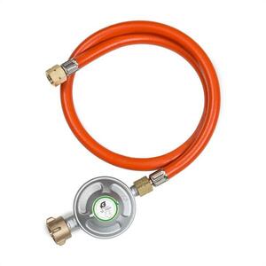 Imagine Klarstein Supapă de presiune + furtun de gaz, 50 mbar, 1/2