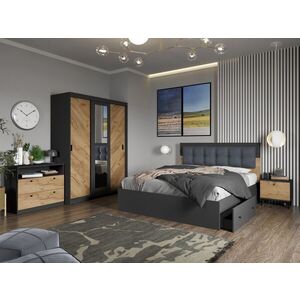 Imagine Set Mobila Dormitor Iris tapitat C01