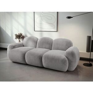Imagine Canapea bubble Zenvia plusata gri