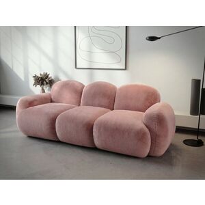 Imagine Canapea bubble Zenvia plusata roze