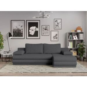 Imagine Coltar Extensibil Sensi plusat aspect lana gri