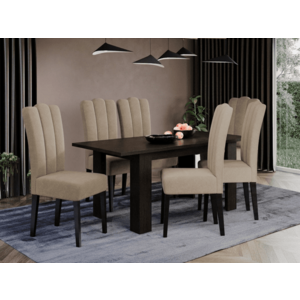 Imagine Set Masa Venetia extensibila + 6 Scaune Wog Moric 2