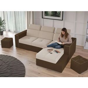 Imagine Coltar Extensibil Paloma Crem / Maro