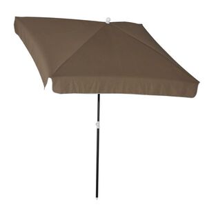 Imagine Outsunny Umbrelă Pătrată Externă, Protecție UV, 200x200cm, Design Modern, Cafea | Aosom Romania