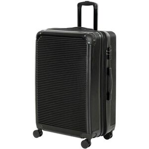 Imagine HOMCOM Valiză Rigidă Medie 71 L, Bagaj Extensibil cu 4 Roți, Geantă Umed/Uscat, 43 x 28 x 66 cm, Negru | Aosom Romania