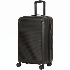 Imagine HOMCOM Troler Rigid Mediu 68L, Extensibil, ABS, 4 Roți Pivotante, Colțuri de Protecție, 66 x 43 x 27 cm, Negru | Aosom Romania