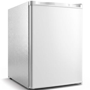 Imagine HOMCOM Mini-congelator 59 l, congelator de masă, balama ușă reversibilă, rafturi detașabile, temp. reglabilă, Alb | Aosom Romania