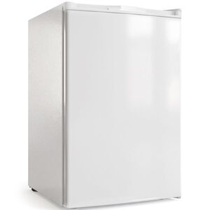 Imagine HOMCOM Mini-congelator 85 L, congelator vertical compact cu balamale reversibile și temperatură reglabilă, Alb | Aosom Romania